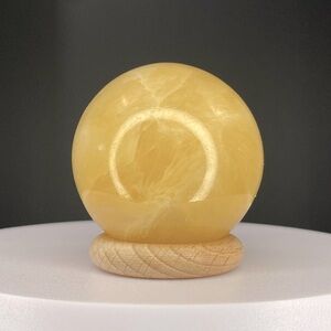 41. Orange Calcite Sphere
